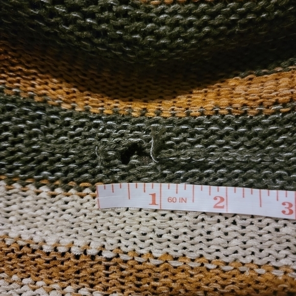 Harlow Small Knit Slouchy Striped Sweater - Picture 10 of 14